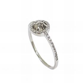 Foto de 32-0178F - *OFERTA* SORTIJA PLATA PIEDRA FUMÉ