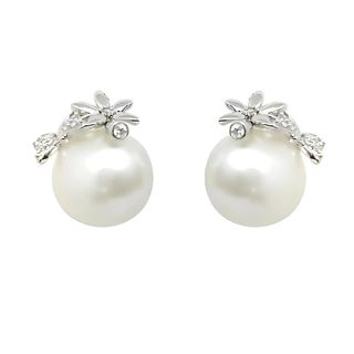 Foto de 22-110045 - *OFERTA* PENDIENTES PLATA PERLA CIRCONITA 14MM