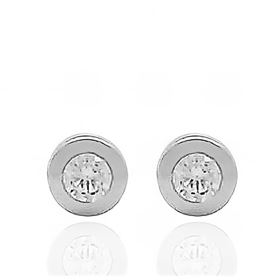 Foto de 51-2012554 - PENDIENTES CHATÓN 3-5MM O.B. 18K