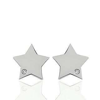 Foto de 51-1651705B - PENDIENTES ESTRELLA CIRCONITA 6.5MM O.B. 18K