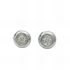 Foto de 10-539-008 - PENDIENTES "NETO" BRILLANTE 0.060 KT. 5MM O.B. 18K