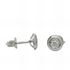 Foto de 10-539-008 - PENDIENTES "NETO" BRILLANTE 0.060 KT. 5MM O.B. 18K