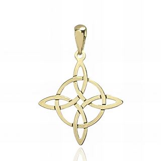 Foto de 05-4609 - COLGANTE NUDO DE BRUJA 18MM 18K 