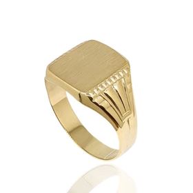 Foto de 28-319 - SELLO RECTANGULAR 13X11MM (3,96gr) 18K 