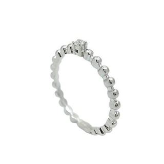 Foto de 25-0019S - SORTIJA PLATA CIRCONITA 2MM