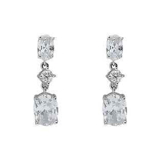 Foto de 25-0121 - PENDIENTES PLATA CIRCONITA 21MM