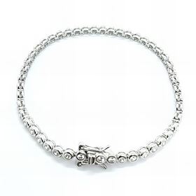 Foto de 25-0158 - PULSERA PLATA RIVIERE CIRCONITA 3MM 17CM