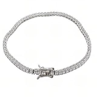 Foto de 25-0202 - PULSERA PLATA CIRCONITA 3MM 17CM