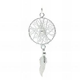 Foto de 25-300184 - COLGANTE PLATA ATRAPASUEÑOS 37MM