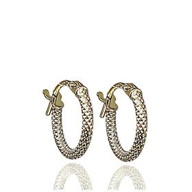 Foto de 04-692-12 - CRIOLLAS MALLA 1.5X12MM EXTERIOR CATALÁN 18K