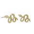 Foto de 05-3957 - PENDIENTES SERPIENTE 12MM 18K