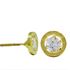 Foto de 05-4110 - PENDIENTES CIRCONITA 6MM 18K