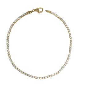 Foto de 10-120-1156 - PULSERA CIRCONITA RIVIERE 1.6MMX18.5CM (2,61gr) 18K