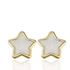 Foto de 51-44001 - PENDIENTES ESTRELLA NÁCAR 7MM PRESIÓN 18K