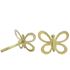 Foto de 51-2202771 - PENDIENTES MARIPOSA CALADA 8MM 18K