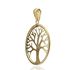 Foto de 51-13323A - COLGANTE ÁRBOL DE LA VIDA 22MM 18K**
