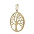Foto de 51-13323A - COLGANTE ÁRBOL DE LA VIDA 22MM 18K**
