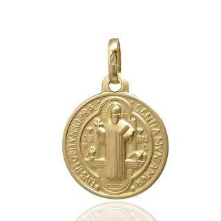 Foto de 78-8098-016 - ESCAPULARIO SAN BENITO MONJE 16MM (1,49gr) 18K