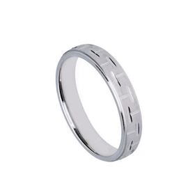 Foto de 10-939-099 - ALIANZA PLATA FACETADA 4MM