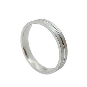 Foto de 10-939-106 - ALIANZA PLATA MATE-BRILLO CONFORT 4MM