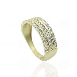 Foto de 12-215S - SORTIJA CIRCONITA 6MM 18K 