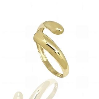 Foto de 12-411-007S - SORTIJA ABIERTA BRILLO 12MM 18K 