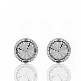 Foto de 51-2211995 - PENDIENTES REDONDOS LAPIDADOS 4MM O.B. 18K