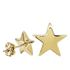 Foto de 28-9190 - PENDIENTES ESTRELLA 8MM 18K 