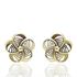 Foto de 51-2202750 - PENDIENTES FLOR CALADOS 9MM 18K