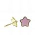 Foto de 62-819 - PENDIENTES ESTRELLA ESMALTE 4MM 18K 