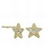 Foto de 99-PT789 - PENDIENTES ESTRELLA CIRCONITA 5.5MM 18K