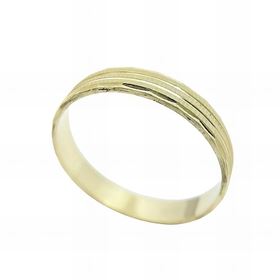 Foto de 10-351-265-14 - ALIANZA RAYADA 4MM 18K