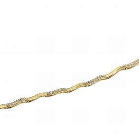Foto de 28-0029 - PULSERA CIRCONITA 2.20MM 19CM (5,12gr) 18K