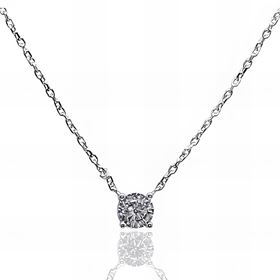 Foto de 28-3251BG - GARGANTILLA CIRCONITA 5MMX45CM (ANILLA A 3CM) O.B. 18K