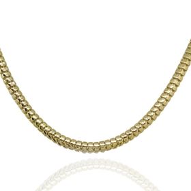 Foto de 10-501-174G - GARGANTILLA MALLA BRILLO 5MM 45CM (14,40gr) 18K