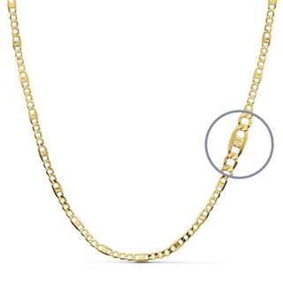 Foto de 04-VAL55X60 - CADENA VALENTINO 2.70MM CALIBRE 55X60CM (4,32gr) 18K