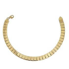 Foto de 28-0581 - PULSERA BRILLO 6MM 19CM (9,09gr) 18K