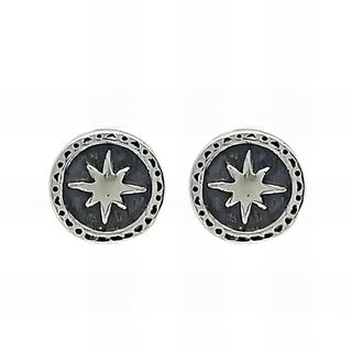 Foto de 29-17100 - PENDIENTES PLATA ESTRELLA 8MM PRESIÓN