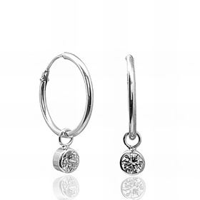 Foto de 42-1X12CB - CRIOLLAS CIRCONITA CHATÓN 4MM 1X12MM O.B. 18K