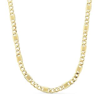 Foto de 04-VAL70X60 - CADENA VALENTINO 4MM CALIBRE 70X60CM (7,32gr) 18K