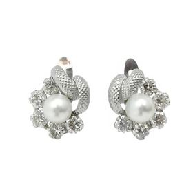 Foto de 02-AG7244P - *OFERTA* PENDIENTES PLATA PERLA 10MM