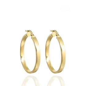 Foto de 04-355-18 - CRIOLLAS BRAZO CUADRADO 3X18MM EXTERIOR 18K