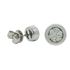 Foto de 10-297-651 - PENDIENTES "NETO" BRILLANTES 0.199KT H-SI 6.5MM O.B. 18K