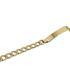 Foto de 10-391-051 - PULSERA PLACA BARBADA 8MM 21CM (12,21gr) (PLACA 10X38MM) 18K