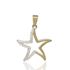 Foto de 10-401-1195 - COLGANTE ESTRELLA DE MAR CIRCONITA 18MM 18K