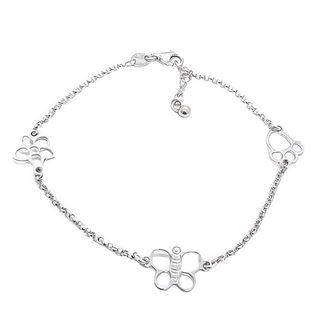 Foto de 20-16 - PULSERA PLATA MOTIVOS 9MM 17CM (ALARGADOR 2CM)