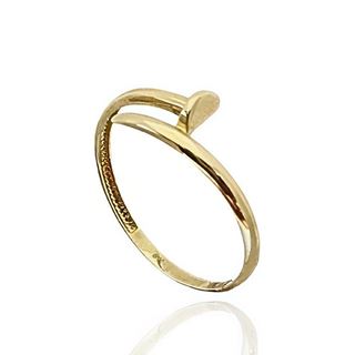 Foto de 10-400-1278S - SORTIJA ABIERTA BRILLO 6MM 18K**