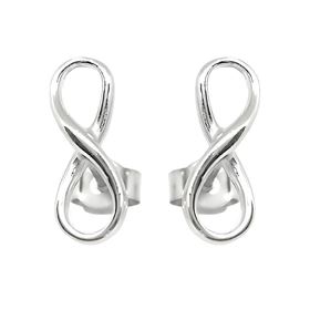 Foto de 20-OR001 - PENDIENTES PLATA INFINITO 17MM