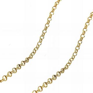 Foto de 20-RMT27X50D - CADENA PLATA ROLÓ DORADA 1.5MMX50CM