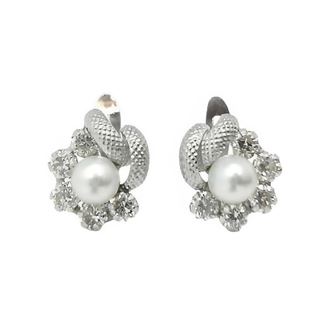 Foto de 02-AG7244P - *OFERTA* PENDIENTES PLATA PERLA 10MM